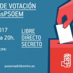 2017.09.30 Votación primarias PSOEM