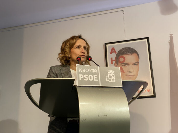 Mónica Rodríguez tras conocerse los resultados (29/01/2022)