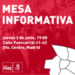 2022.06.02 Mesa informativa Fuencarral_cuadrada