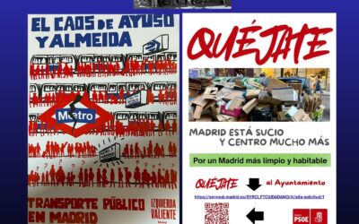 Madrid, sucia y con atascos