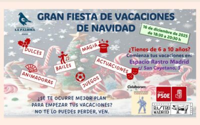 Fiesta infantil de Navidad 2025