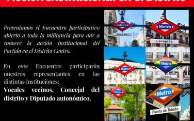 Encuentro institucional